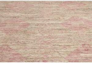 Tappeto Berbero Geometrico Beige Rosa 248x303 Cm