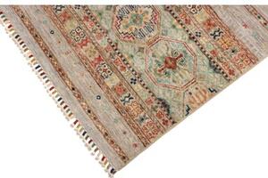 Tappeto Istintia Stilizzato Beige Rosso Mattone Corsia 80x292 Cm