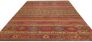 Tappeto Istintia Geometrico Rosso Giallo Ocra 269x353 Cm