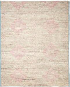 Tappeto Berbero Geometrico Beige Rosa 248x303 Cm