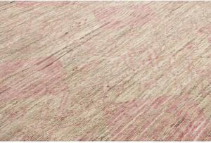 Tappeto Berbero Geometrico Beige Rosa 248x303 Cm