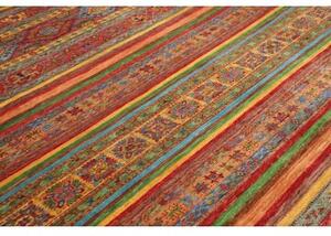 Tappeto Istintia Geometrico Rosso Giallo Ocra 269x353 Cm