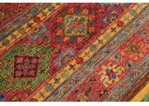 Tappeto Istintia Geometrico Rosso Giallo Ocra 269x353 Cm