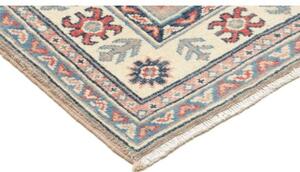 Tappeto Kazak Geometrico Beige Rosso Corsia 85x291 Cm
