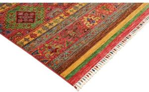 Tappeto Istintia Geometrico Rosso Giallo Ocra 269x353 Cm