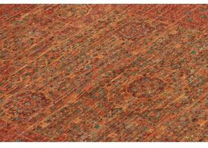 Tappeto Kairo Stilizzato Rosso Mattone Beige 99x151 Cm