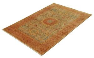 Tappeto Kairo Stilizzato Ruggine Azzurro 101x145 Cm