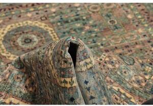 Tappeto Kairo Stilizzato Verde Petrolio Beige 127x183 Cm