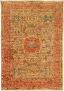Tappeto Kairo Stilizzato Ruggine Azzurro 101x145 Cm