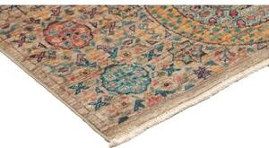 Tappeto Kairo Stilizzato Beige Blu Petrolio 81x125 Cm