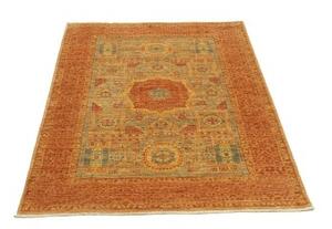 Tappeto Kairo Stilizzato Ruggine Azzurro 101x145 Cm