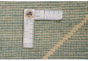 Tappeto Berbero Geometrico Verde Acqua Avorio 153x245 Cm