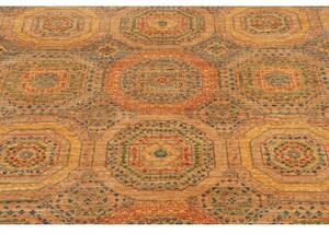 Tappeto Kairo Stilizzato Giallo Ocra Blu 126x189 Cm