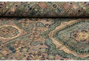 Tappeto Kairo Stilizzato Verde Petrolio Beige 127x183 Cm