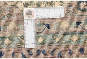 Tappeto Kairo Stilizzato Verde Petrolio Beige 127x183 Cm