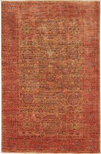 Tappeto Kairo Stilizzato Rosso Mattone Beige 99x151 Cm
