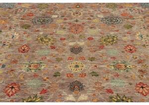 Tappeto Floralia Floreale Rosa Antico Rosso Ruggine 168x236 Cm