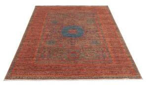 Tappeto Kairo Medaglione Rosso Mattone Blu 147x194 Cm