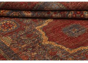 Tappeto Kairo Stilizzato Rosso Ruggine Blu 173x237 Cm