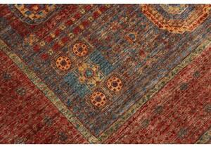 Tappeto Kairo Stilizzato Rosso Ruggine Blu 173x237 Cm