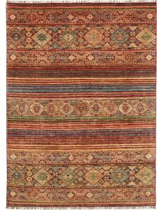 Tappeto Istintia Geometrico Rosso Mattone Beige 170x230 Cm