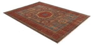 Tappeto Kairo Stilizzato Rosso Ruggine Blu 173x237 Cm