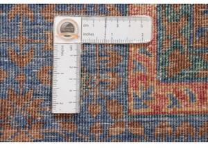 Tappeto Kairo Medaglione Blu Mattone 145x207 Cm
