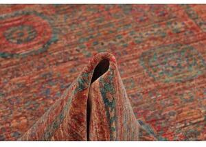 Tappeto Kairo Medaglione Rosso Mattone Blu 147x194 Cm