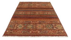 Tappeto Istintia Geometrico Rosso Mattone Beige 170x230 Cm