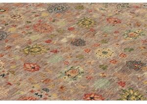 Tappeto Floralia Floreale Rosa Antico Rosso Ruggine 168x236 Cm