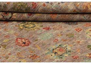 Tappeto Floralia Floreale Rosa Antico Rosso Ruggine 168x236 Cm