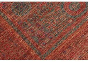 Tappeto Kairo Medaglione Rosso Mattone Blu 147x194 Cm