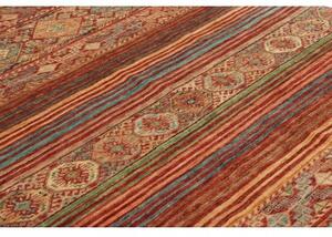 Tappeto Istintia Geometrico Rosso Mattone Beige 170x230 Cm