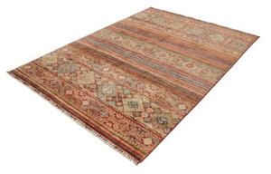 Tappeto Istintia Geometrico Rosso Mattone Beige 170x230 Cm