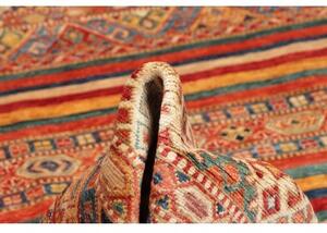 Tappeto Samarkand Geometrico Rosso Mattone Ocra 252x294 Cm