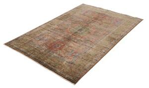 Tappeto Kairo Geometrico Ruggine Verde Oliva 126x182 Cm