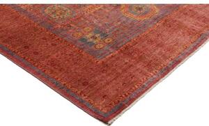 Tappeto Kairo Stilizzato Rosso Mattone Blu 170x242 Cm