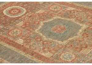 Tappeto Kairo Stilizzato Ruggine Grigio 127x189 Cm