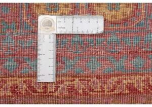 Tappeto Kairo Stilizzato Rosso Mattone Blu 170x242 Cm