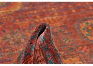 Tappeto Kairo Stilizzato Rosso Mattone Blu 170x242 Cm
