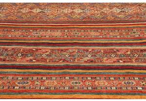Tappeto Samarkand Geometrico Rosso Mattone Ocra 252x294 Cm