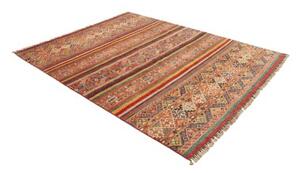 Tappeto Samarkand Geometrico Rosso Mattone Ocra 252x294 Cm