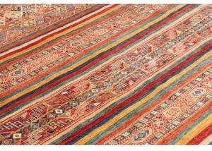 Tappeto Samarkand Geometrico Rosso Mattone Ocra 252x294 Cm