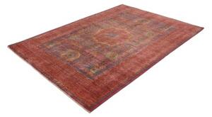 Tappeto Kairo Stilizzato Rosso Mattone Blu 170x242 Cm