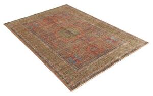 Tappeto Kairo Geometrico Ruggine Verde Oliva 126x182 Cm