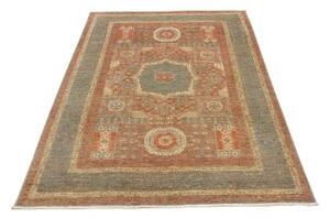 Tappeto Kairo Stilizzato Ruggine Grigio 127x189 Cm