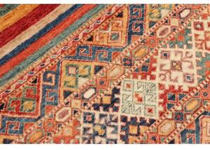 Tappeto Samarkand Geometrico Rosso Mattone Ocra 252x294 Cm