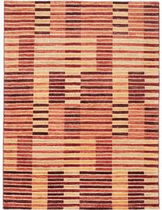 Tappeto Mosaic Geometrico Rosso Mattone Beige 151x202 Cm