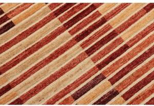 Tappeto Mosaic Geometrico Rosso Mattone Beige 151x202 Cm