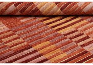 Tappeto Mosaic Geometrico Ruggine Arancio 165x253 Cm